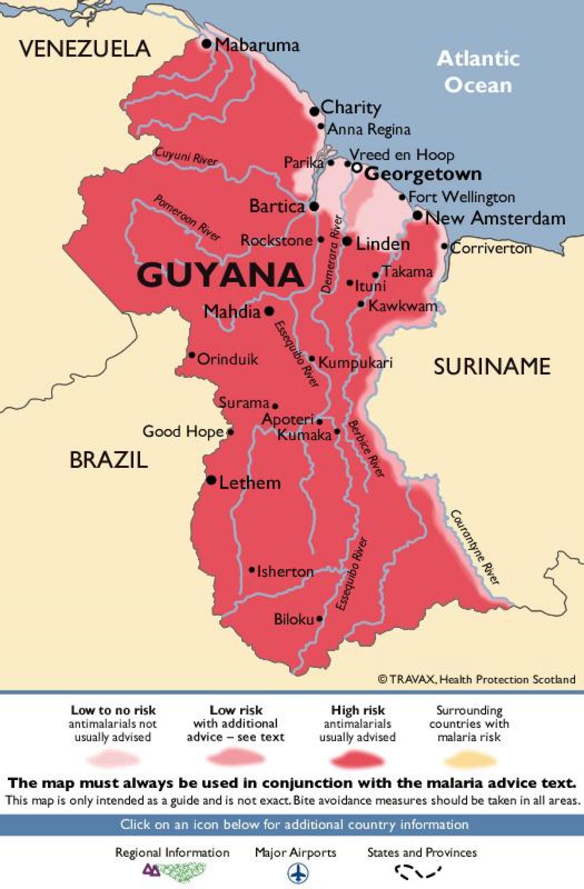karta Guayana